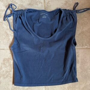 American Eagle Outfitters Navy Tank Top